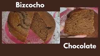 BIZCOCHO DE CHOCOLATE [upl. by Nosilla]