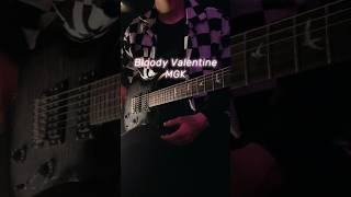 MGK  Bloody Valentine mgk machinegunkelly guitar guitarcover guitarist music shorts emo [upl. by Inverson]