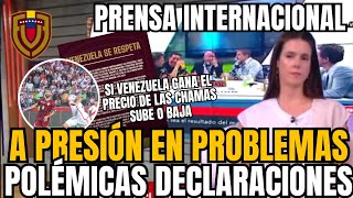 PRENSA DE VENEZUELA ARREMETE CONTRA PERIODISTAS PERUANOS ¡ PERU VS VENEZUELA 11 ELIMINATORIAS [upl. by Odetta]