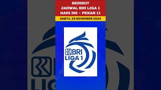 JADWAL BRI LIGA 1 HARI INI briliga1 jadwalbriligaindonesia [upl. by Coleman664]