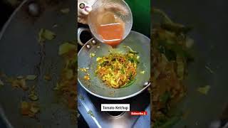 Vegetabe Roti Roll  Chapati Veg Roll making shorts india streetfood [upl. by Loesceke]