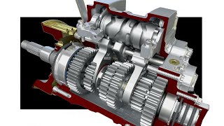 So funktioniert ein Motorradgetriebe  Herkömmliche 5 und 6 Gang sequentielle Getriebe [upl. by Xuaegram735]