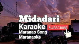 Midadari KaraokeMaranao SongMaranaoke [upl. by Burd]