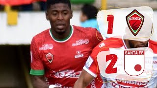 Patriota vs Independiente Santa fe ⚽ 𝐋𝐈𝐆𝐀 𝐁𝐄𝐓𝐏𝐋𝐀𝐘 ⭐ LIGA COLOMBIANA CC 30 [upl. by Arnaud]