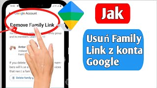 Jak usunąć Family Link z konta Google 2024 nowa aktualizacja [upl. by Sumetra]