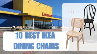 10 IKEA Dining Chairs That Look Expensive But Arent [upl. by Anasus853]