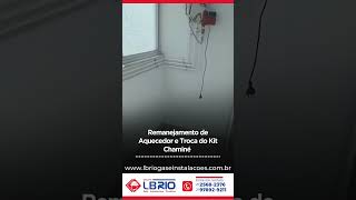 🔥 Remanejamento de Aquecedor e Troca do Kit Chaminé Achecedores KitChaminé manutençãodeaquecedor [upl. by Camella]