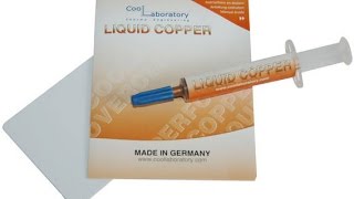 Coollaboratory Liquid Copper \ Растертая медь на силиконе [upl. by Pitts10]