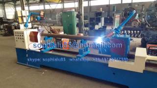 conveyor idler roller welding machine [upl. by Kele671]