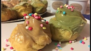 PROFITEROLES FACILI ALLA CREMA DI NOCCIOLA E PISTACCHIO [upl. by Rajewski]