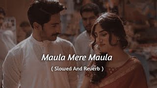 Maula Mere Maula  Slowed Reverb  Aankhe Teri Kitni Hasi [upl. by Goodman502]