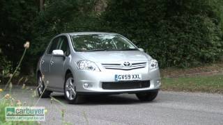 Toyota Auris review  CarBuyer [upl. by Esirehs403]