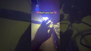 Nail tutorials gel x 🫶 pt 1 nails [upl. by Mogerly]