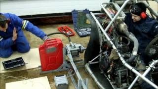 Homemade low cost engine dyno [upl. by Reste]