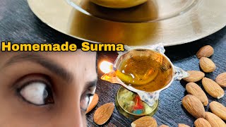 How to make SURMA KAJAL Strengthens  cools amp cleans eyes [upl. by Bradway778]