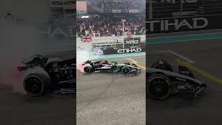 Lewis Hamiltons Final Donuts For Mercedes 🥹🍩 [upl. by Gladstone]