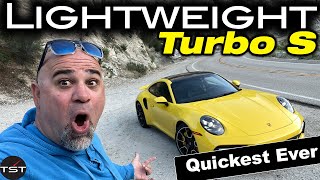 The Porsche 911 Turbo S Lightweight is the First 9Second Factory 911  One Take [upl. by Geordie]