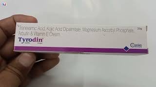 Tyrodin Cream  Tranexamic Acid Kojic Acid amp Vitamin E Cream uses  Tyrodin Cream Uses Benefit Hindi [upl. by Xineohp]