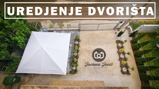 UREDJENJE DVORIŠTA TIMELAPSE [upl. by Ecital]