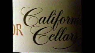 1987 Taylor California Cellars Wine quotThe Taste Thats Right At Homequot TV Commercial [upl. by Elehcor]