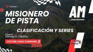 Misionero de Pista Fecha 7 Oberá Misiones Clasificación y Series  EN VIVO [upl. by Primavera]