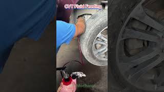 CVT Fluid Feeding by Manual Pump [upl. by Bacchus40]