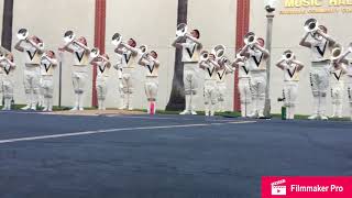 Santa Clara Vanguard 2018 warm up RCC [upl. by Harwell]