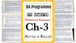 Ch3  PostBehaviouralism  Notes  5th semester  Political science  Ba  In English [upl. by Belshin160]