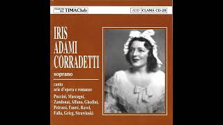 Iris Adami Corradetti sings Lodoletta Mascagni [upl. by Anead347]