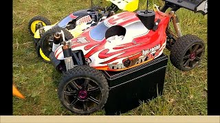 HPI Racing rc 35cc thermique 18 [upl. by Ynnep]