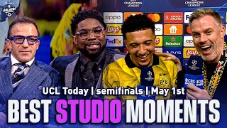 The BEST moments from a CHAOTIC UCL Today  Richards Henry Abdo Sancho amp Carragher  SFs 1st May [upl. by Ahsiya]