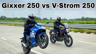 Suzuki VStrom SX 250 vs KTM Adventure 250  Full Comparison  क्या खरीदें [upl. by Patty126]