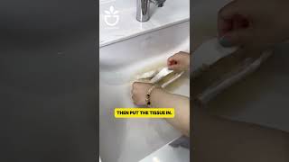 Tips to help us clean dirty places in the bathroom🥇oldgarden oldgardenshop [upl. by Adnirual]