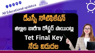 Ap Mega Dsc Latest News Today  Ap Tet Final Key  Ap Dsc recruitment 2024 [upl. by Rufe910]