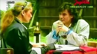 Vlado Kalember  Vino na usnama Video 1988 [upl. by Aggy]