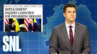 Weekend Update Democrats Launch Impeachment Inquiry Against Trump  SNL [upl. by Eekram651]