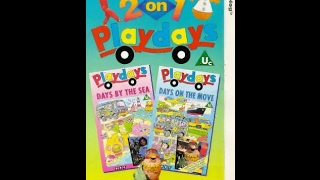 Playdays 2 On 1 Days On The MoveDays By The Sea Complete VHS [upl. by Aerdnaed]