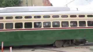 Old Streetcars PCCIIs in Philadelphia USA  route 15 [upl. by Sang]