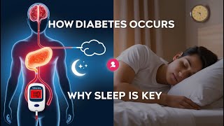 Diabeties How Diabeties occur Why Good Sleep is Important motivation healthylifestyle diabetes [upl. by Talie]