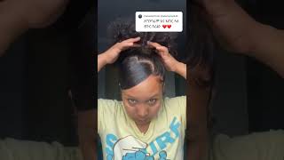 ቀላልናቆንጆhairstylesimplehairstylesubscribelikshare 😘 [upl. by Uuge]