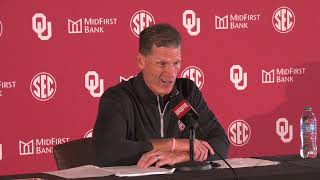 OU Football Brent Venables Full Press Conference  South Carolina Week  October 15 2024 [upl. by Oberg240]