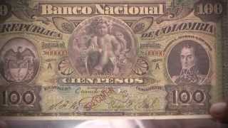 LOS BILLETES RAROS O ESPECIMEN Numismática Notafilia y Filatelia [upl. by Sykes]