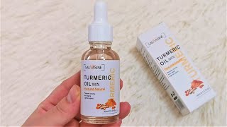 Turmeric Dark Spot Corrector Serum Unboxing amp Review  Does It Really Work [upl. by Eed]