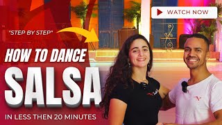 Learn Salsa dancing in just 20 minutes  Salsa tutorial  Step by step how to dance Salsa [upl. by Delgado]