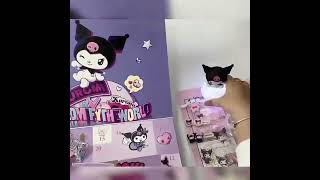 Sanrio Hello Kitty Kuromi Anime Christmas Calendar Blind Box Advent Figures Halloween [upl. by Restivo]