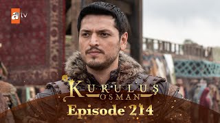 Kurulus Osman Urdu  Season 5 Episode 214 [upl. by Shanon]