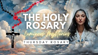 TODAY HOLY ROSARY LUMINOUS MYSTERIES ROSARY THURSDAY 🌹 OCTOBER 10 2024 VIRTUAL holyrosarytoday [upl. by Namrak538]