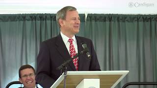 Cardigans Commencement Address by Chief Justice John G Roberts Jr [upl. by Lunette]