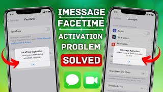 iMessage amp FaceTime Activation Unsuccessful solved  An error occurred during activation try again [upl. by Ahsieki]