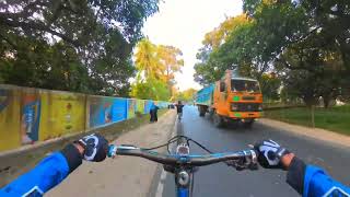 Road Rider  mtb cycle stunt  cyclestunt mountains publicreaction [upl. by Dart]